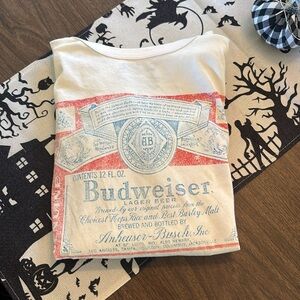 Budweiser t shirt size small
